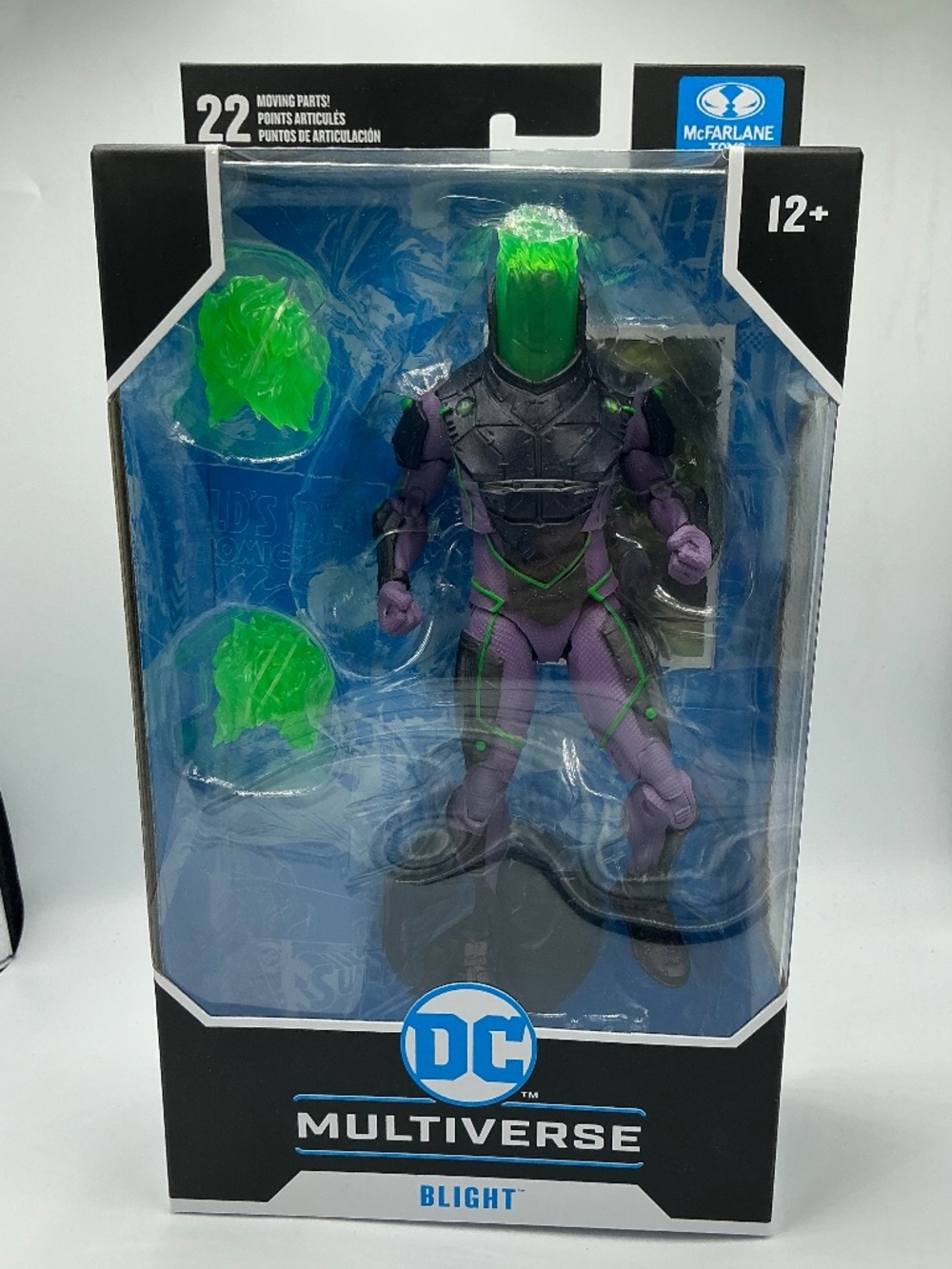 Blight Action Figure Meltdown Variant McFarlane DC Multiverse Toy New 7 Inch